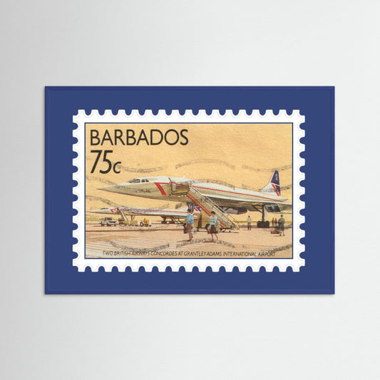 Vintage 1989 Concord Barbados Print