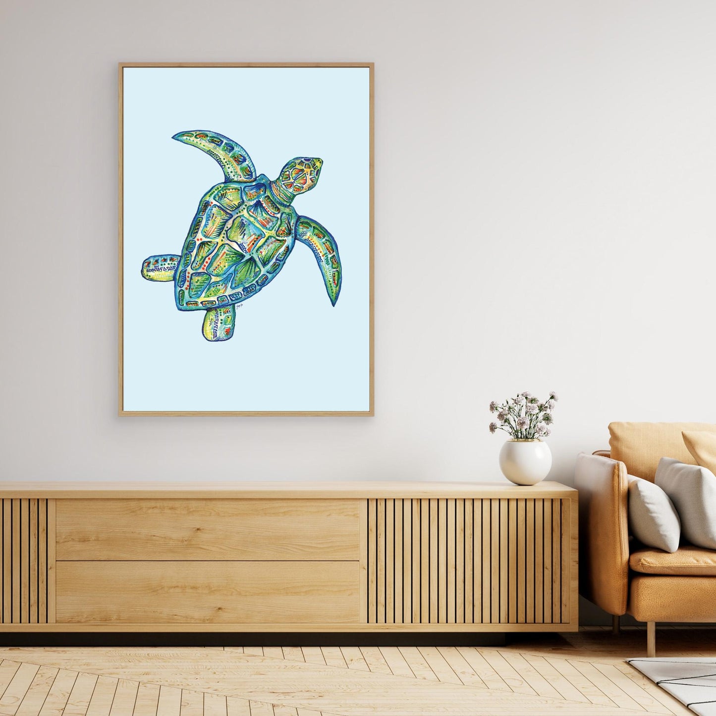 Blue Turtle Art