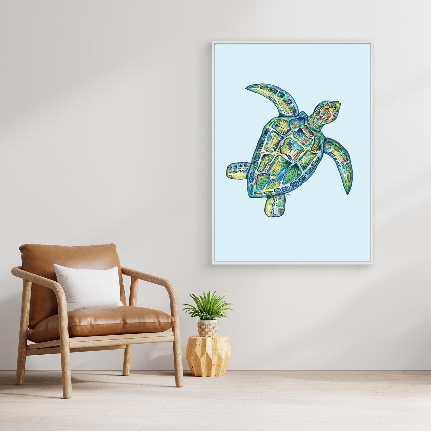 Blue Turtle Art
