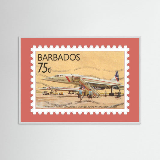 Concord Vintage Barbados Art Print