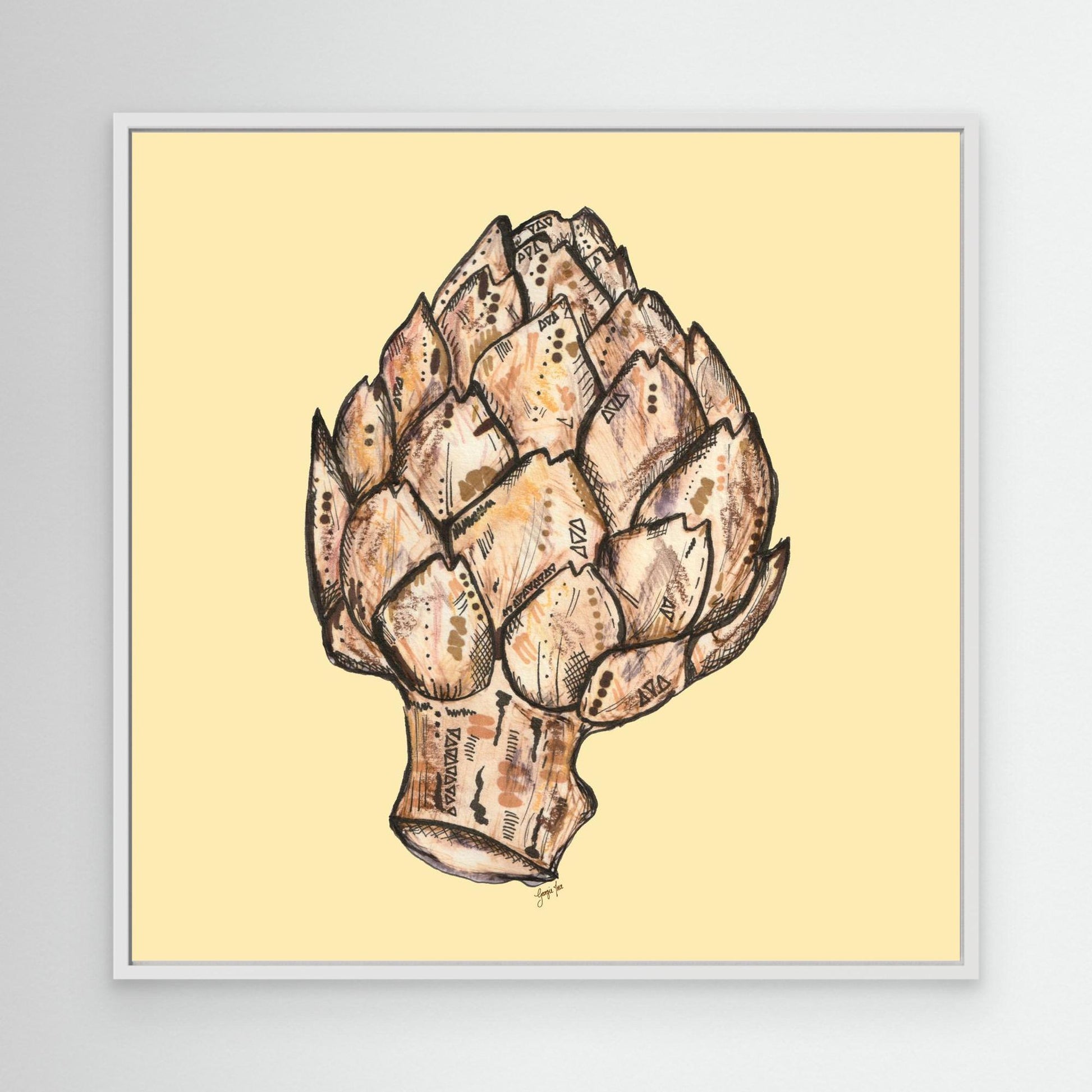 Butter Yellow Artichoke 