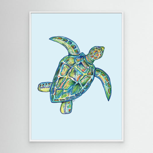 Blue Turtle Art