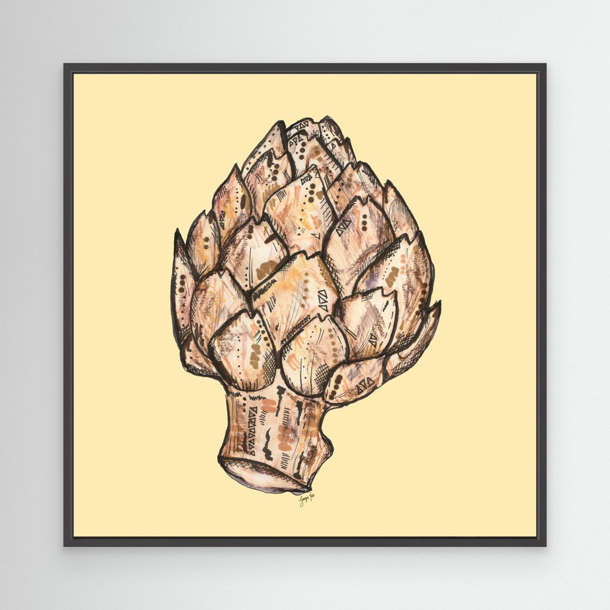 Butter Yellow Artichoke 