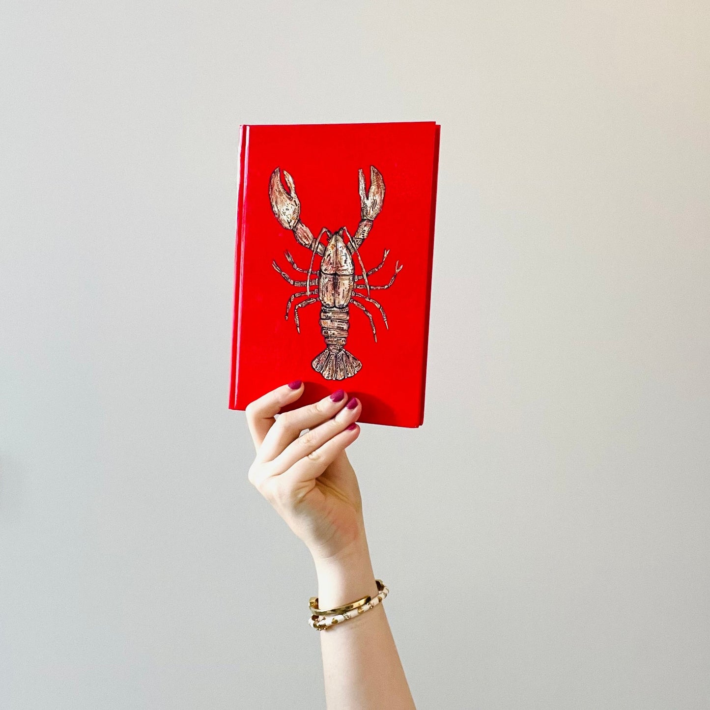 Premium lobster A5 notebook